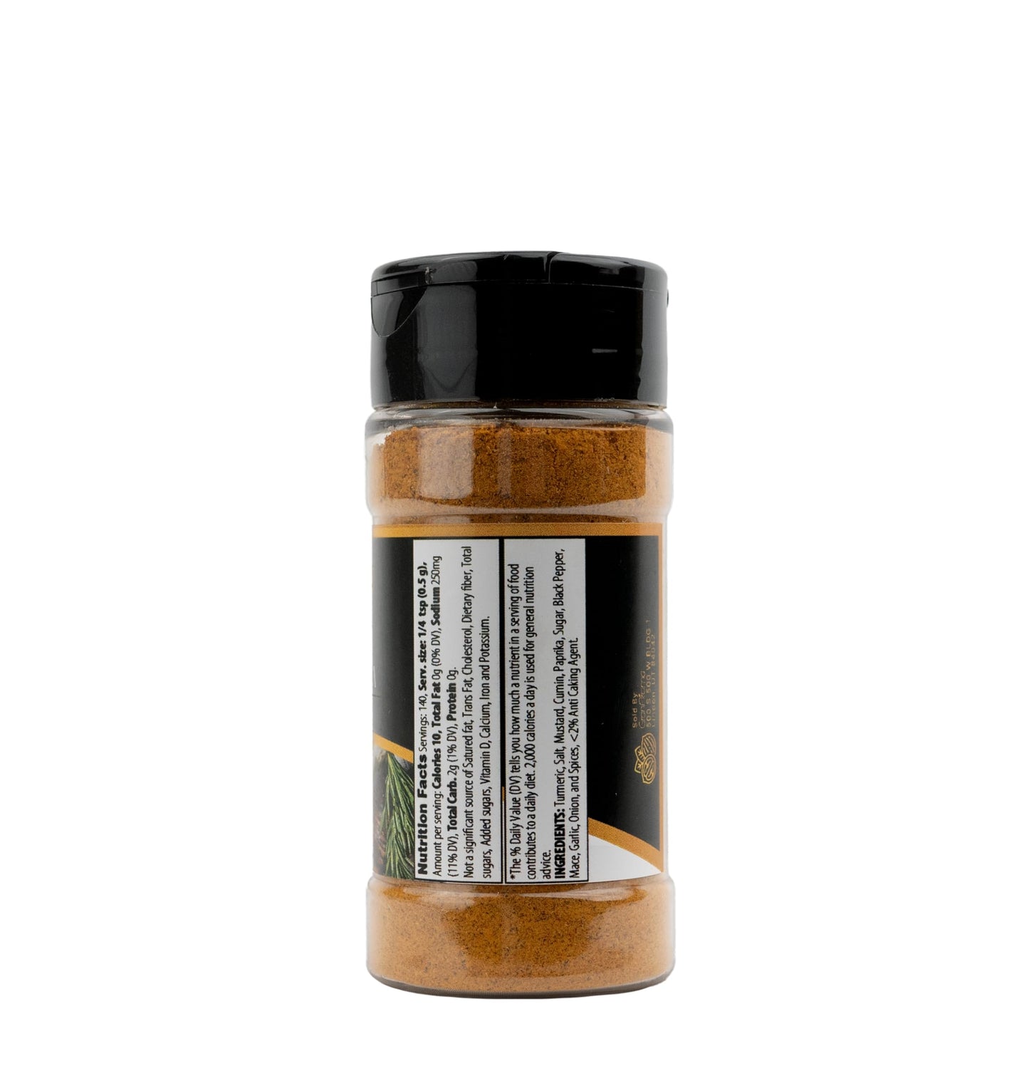 GranAroma Shawarma Spice Blend, Aromatic & Savory, Exotic Flavor, Authentic Middle Eastern Cuisine (2.48 Ounce)