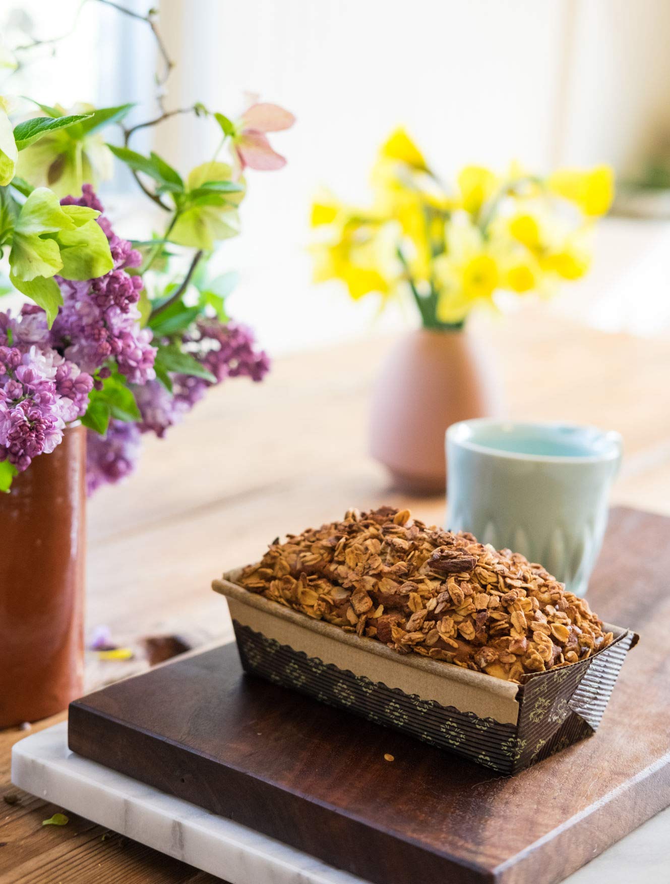 Little Apple Treats Organic Farm, All Natural Handcrafted Small Batch, American Made, Bohemian Highway Farmstead Granola Blend with Cocoa + Apples +