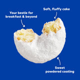 Hostess Brands Host Powder Sugar Mini Donettes, 3.00 oz, White, (197016)