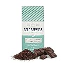 Cold Brew Organic Coarse Ground Flavored Coffee, Chocolate Mocha Flavor, Dark Roast, Colombian Supremo, Coarse Grind for Cold Brew Coffee & French