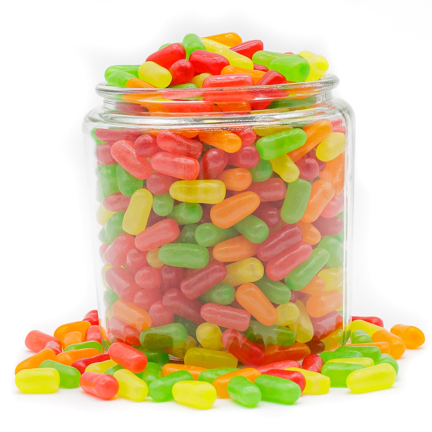 Mike & Ike Assorted Jelly Beans Candy 14 oz - Bulk Bag, Mega Mix