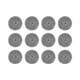 DKKO Stainless Steel Scourers Cleaning Ball Metal Scouring Pads for Kitchens Bathroom Steel Scrubber to Cleaning Dishes Pots Pans Ovens Grills - Pack