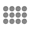 DKKO Stainless Steel Scourers Cleaning Ball Metal Scouring Pads for Kitchens Bathroom Steel Scrubber to Cleaning Dishes Pots Pans Ovens Grills - Pack