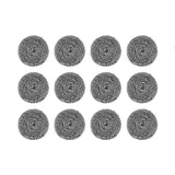 DKKO Stainless Steel Scourers Cleaning Ball Metal Scouring Pads for Kitchens Bathroom Steel Scrubber to Cleaning Dishes Pots Pans Ovens Grills - Pack