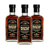 Lincoln County Reserve 100% Pure Maple Syrup with Robust Taste, 100% Pure Artisan Maple Syrup, Made in the USA,12 oz Glass Bottle 3 Pack