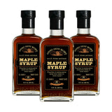 Lincoln County Reserve 100% Pure Maple Syrup with Robust Taste, 100% Pure Artisan Maple Syrup, Made in the USA,12 oz Glass Bottle 3 Pack