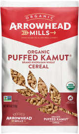 Arrowhead Mills Organic Puffed Kamut Cereal, 6 oz Bag