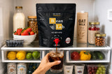 Bean Lab Cold Brew Coffee - Hazelnut Blend - Brew Bag - Coarse Ground Coffee - Smooth Low-Acid Coffee - Reusable Brew System - 100% Arabica - Medium