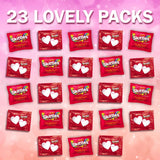 SKITTLES Original Fun Size Valentine's Exchange Chewy Candy, 23 Ct Box, Valentine's Candy