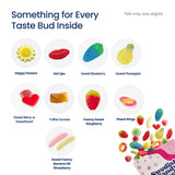 Sweet Swedish Candy Mix Sweet Gummy Candy Bubs - Chewy and Foamy - Hand Packed in Sweden - Swedish Candy Chef - .5LB