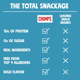 Chomps, Sea Salt Beef Stick, 1.1 Ounce, 8 Count