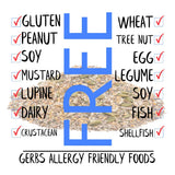 Gerbs Super 7 Seed Snack Mix 14 oz. | Raw, No Artificial Additives, Resealable Bag | Crunchy Pumpkin, Sunflower, Brown & Golden Flax, Black & White