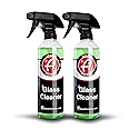 Adam's Glass Cleaner (2 Pack) - Car Window Cleaner for Safe Cleaning On Tinted & Non-Tinted Glass - Won't Strip Car Wax or Paint Protection