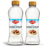 Haddar Light Corn Syrup 16oz (2 Pack) Made with Real Vanilla | No High Fructose Corn Syrup!