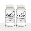 Yield RX Sodium Hydroxide (Caustic Soda) - Ultimate Drain Opener and Cleaner Chemical Solution | Pack of 2