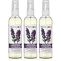 Natural Flower Power Air Freshener Spray - Odor Eliminator with Essential Oils for the Home, Car & Fabric - Cruelty Free & Vegan - 3 Pack - Lavender