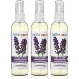 Natural Flower Power Air Freshener Spray - Odor Eliminator with Essential Oils for the Home, Car & Fabric - Cruelty Free & Vegan - 3 Pack - Lavender