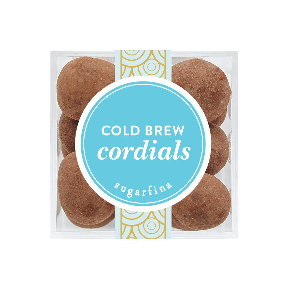 Sugarfina Cold Brew Cordials Small Candy Cube, Chocolate Bites, 2.6 oz, 4 Count