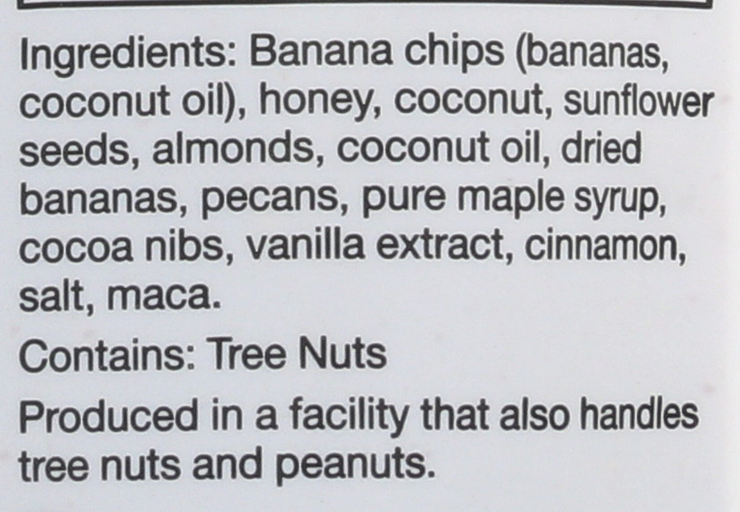 WholeMe, Cinnamon Banana Chip Grain-Free Clusters, 8 oz