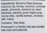 WholeMe, Cinnamon Banana Chip Grain-Free Clusters, 8 oz