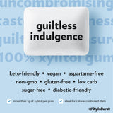 XyloBurst Gum | Xylitol Chewing Gum | Sugar Free, Gluten Free, Keto Friendly | Aspartame Free Gum For Oral Health | Peppermint | 24 Pieces (Pack of 8)