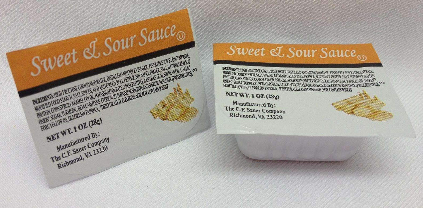 Commodity Dressing Sweet and Sour Sauce, 1 Ounce Cup -- 100 per case.