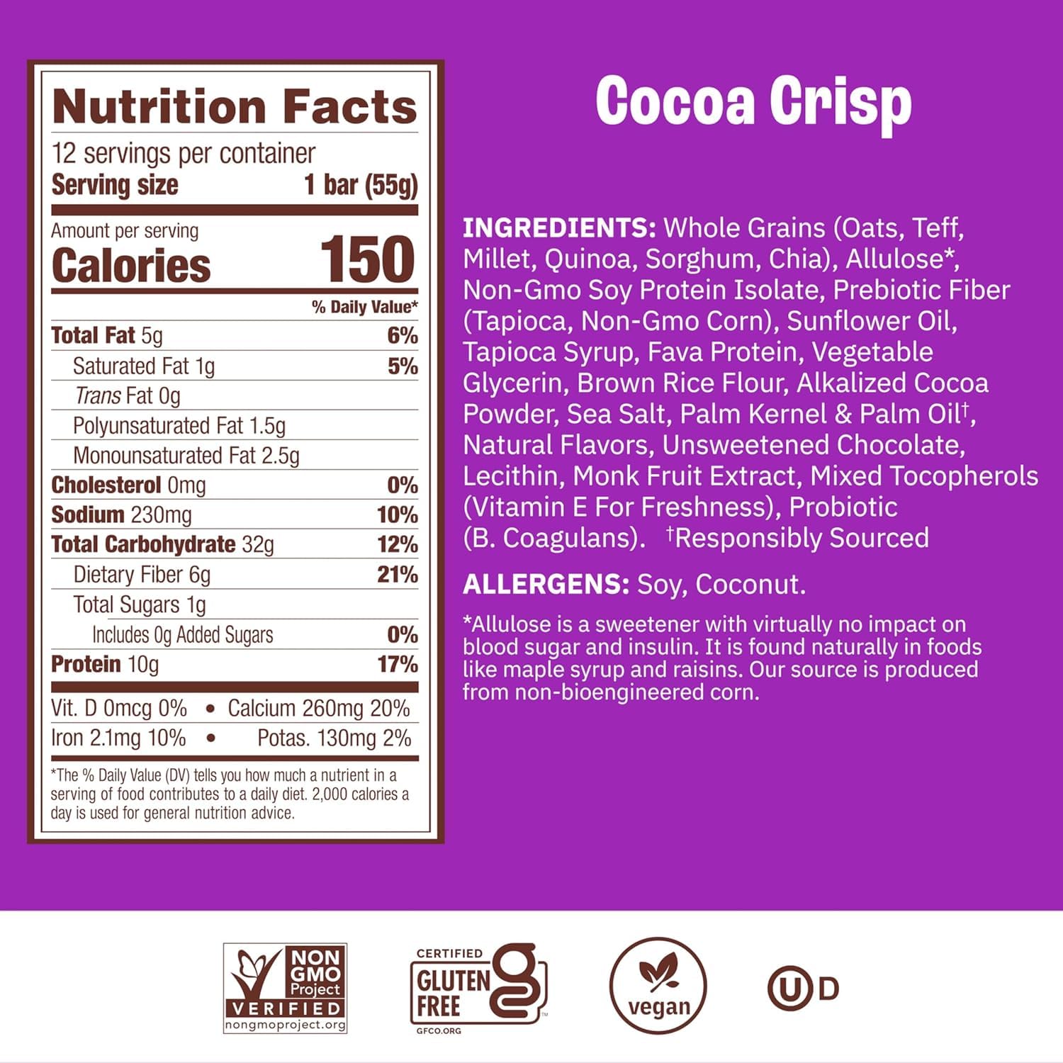 Munk Pack Variety Pack Probiotic Protein Bars | 10g Plant Protein, 1g Sugar, 6g Fiber |Diabetic-Friendly Ideal Breakfast Bars - On-the-Go Snacks