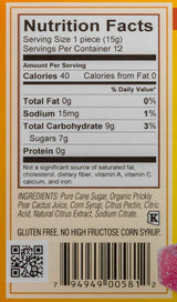 Cheri's Desert Harvest Prickly Pear Cactus Jelly Candies, 12 Pieces, 8.5 Ounces