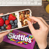 SKITTLES Wild Berry Chewy Candy Full Size Movie Night Party Favor Candy Packs Bulk Box, 2.17 oz, (Pack of 36)