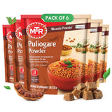 MTR Puliogare Powder Indian Spice Mix - Ideal for Tamarind Rice 200g, 6pk