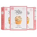 King Street Baking Co Vanilla Cupcake & Cake Mix - 5 Ingredient Box Mix With Vanilla Bean - 3 Pack