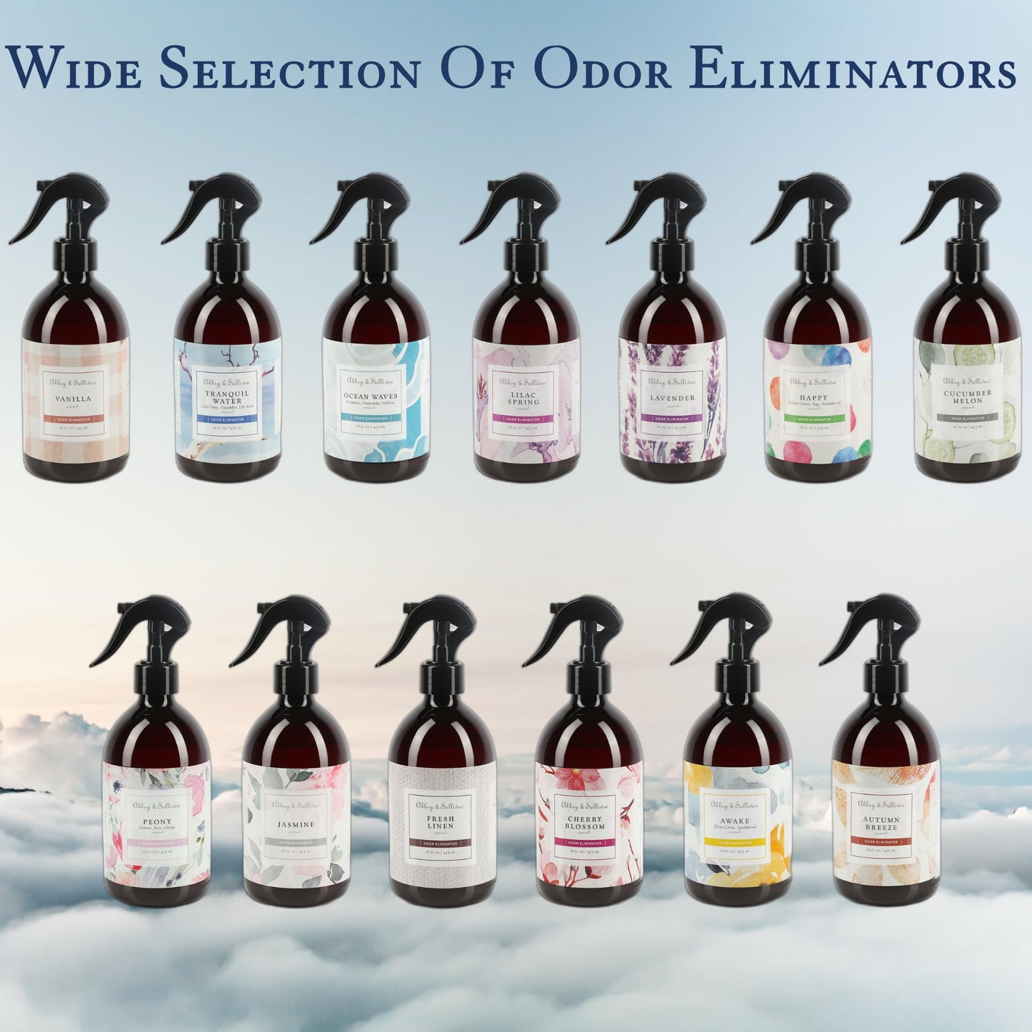 Abbey & Sullivan Odor Eliminator, Lavender, 16 oz