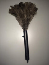 12 - Pack Premium Retractable Feather Duster-Genuine Ostrich Feathers with Metal-Wire Binding