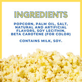 Cousin Willie's Microwave Popcorn Bags, Buttery Explosion (6 Bags), Gourmet Popcorn Boxes for Party, Whole Grain Popcorn, Gluten Free, Low Calorie