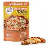 Better Batter Pizza Crust Mix | Certified Kosher, Vegan & Gluten Free Mix for Baking Top 9 Allergen-Free Perfect for 14" Pizzas! Just Add Water, Oil & Yeast Hostess Kitchen Cooking Gifts 1LB Pouch