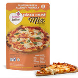 Better Batter Pizza Crust Mix | Certified Kosher, Vegan & Gluten Free Mix for Baking Top 9 Allergen-Free Perfect for 14" Pizzas! Just Add Water, Oil & Yeast Hostess Kitchen Cooking Gifts 1LB Pouch