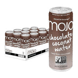 MOJO Chocolate Coconut Water | Hydration Drink & Sports Drink | Electrolytes Beverage | Vitamin B & C | Hydration Drink for Skin & Body | 10.8 Oz