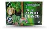 Zapote Blanco TE (WHITE SAPOTE TEA) 20 tea bags 100% NATURAL High Concentration in each cup
