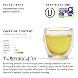 The Republic of Tea - Decaf The Peoples Green Tea, 50 Tea Bags, Tin | Gourmet Tea | Decaffeinated