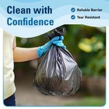 SWIFTLITE Food Safe Disposable Gloves, Blue Nitrile Rubber Gloves, Latex-Free Powder-Free for Food Prep, Cooking, Cleaning (Medium, 100)