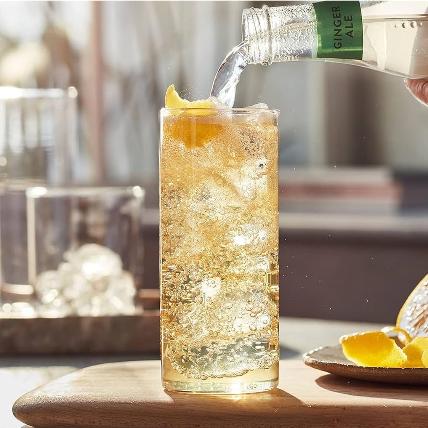 Q Mixers Ginger Ale Soda Premium Cocktail Mixer Made with Real Ingredients 6.7oz Bottles | 5 PACK