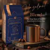 Hazelnut Flavored Whole Bean Coffee - 100% Arabica, Organic, No Artificial Sweeteners, Naturally Flavored, Medium Roast, Single Origin - by Coffea