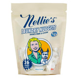 Nellie's Laundry Nuggets - Concentrated Detergent Pods - Vegan, Plant-Based, Biodegradable Formula - Effective & Gentle Cleaning - Eco-Friendly Power