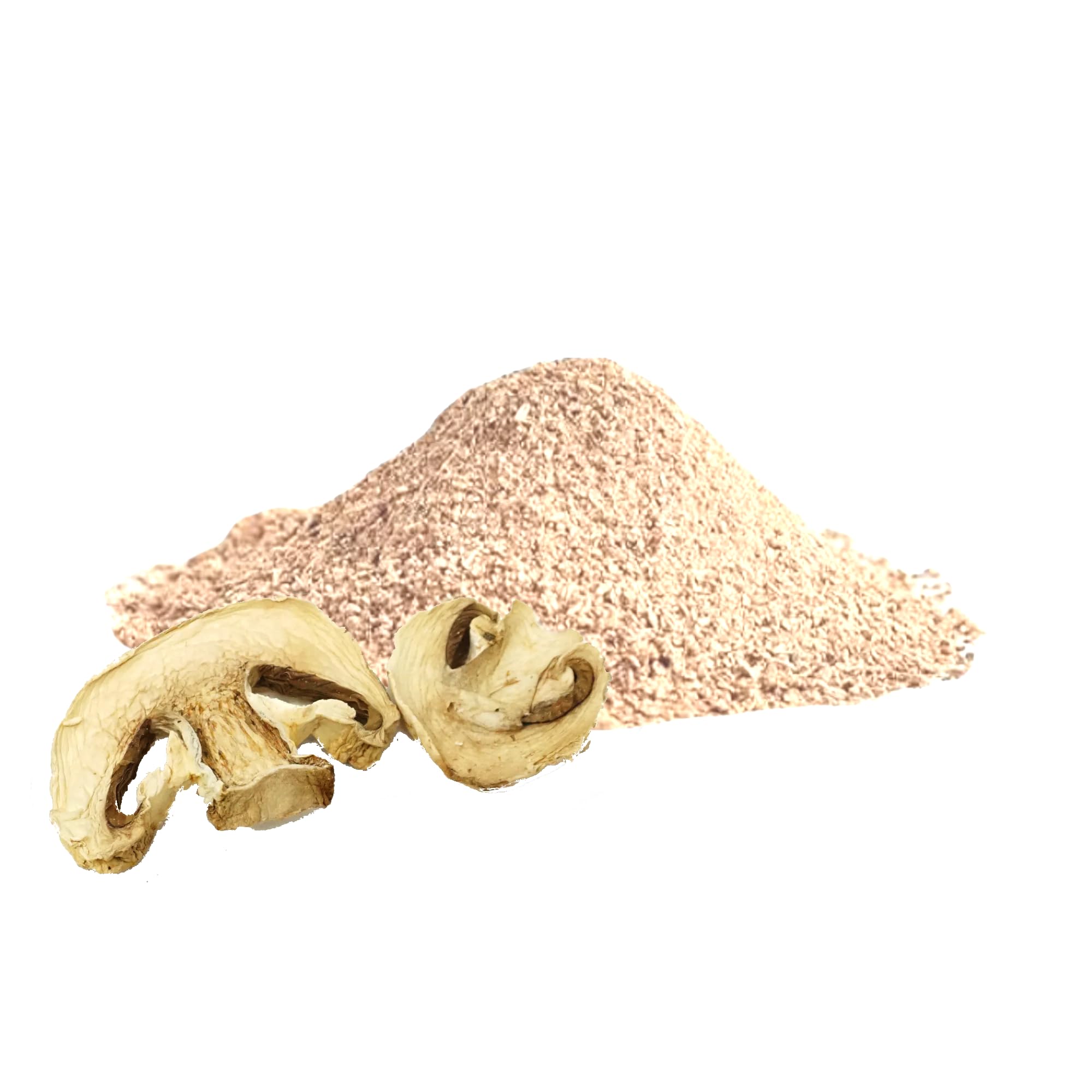 Essential Spice White Button Mushroom Powder - Mild Umami Flavor, Finely Ground - Ideal for Soups, Sauces, Broths, Seasoning Blends & Everyday Cooking