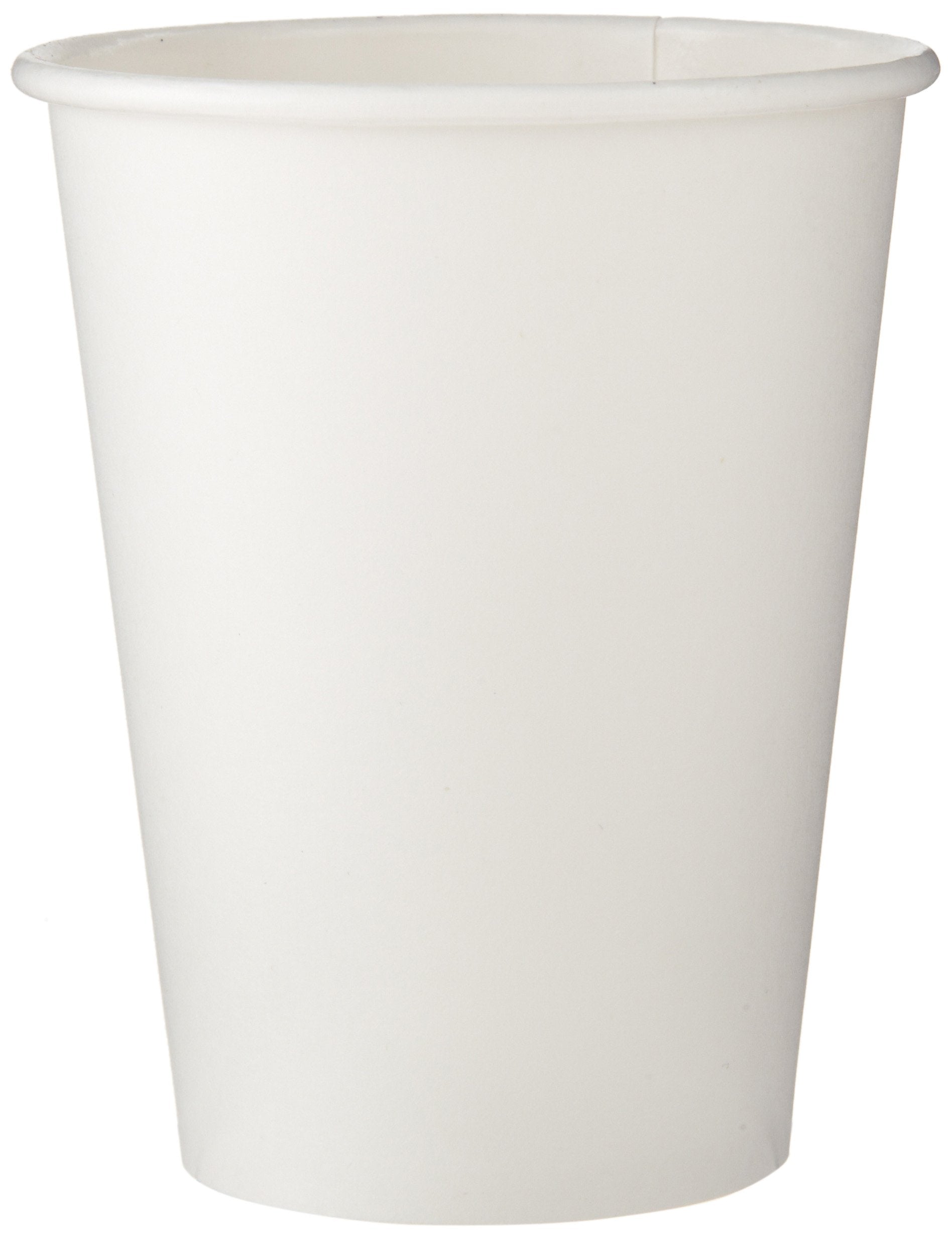 Dixie 8 oz. Paper Hot Coffee Cup by GP PRO (Georgia-Pacific), White, 2338W, 1,000 Count (50 Cups Per Sleeve, 20 Sleeves Per Case)