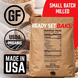 Redlar Fine Organic Buckwheat Flour | Gluten Free Flour | USDA Organic, Non-GMO, Kosher | Ideal for Pancakes, Waffles, Muffins, Quick Breads, & Crepes