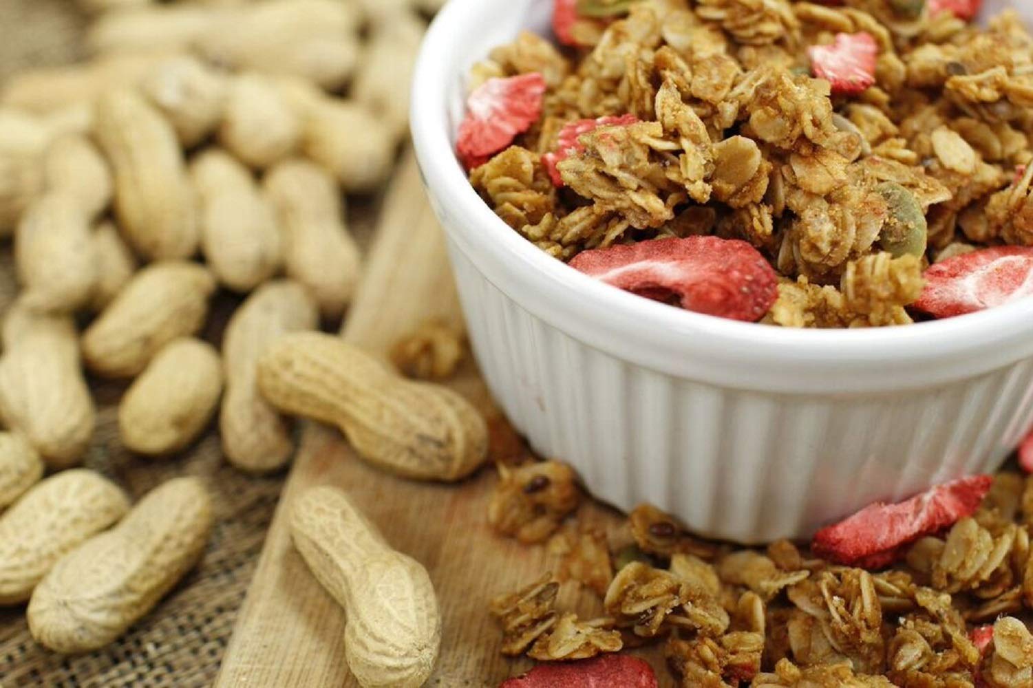 Garrett's Granola - Peanut Butter and Jelly with Strawberries Granola Mix, 12 Ounce (Pack of 2)