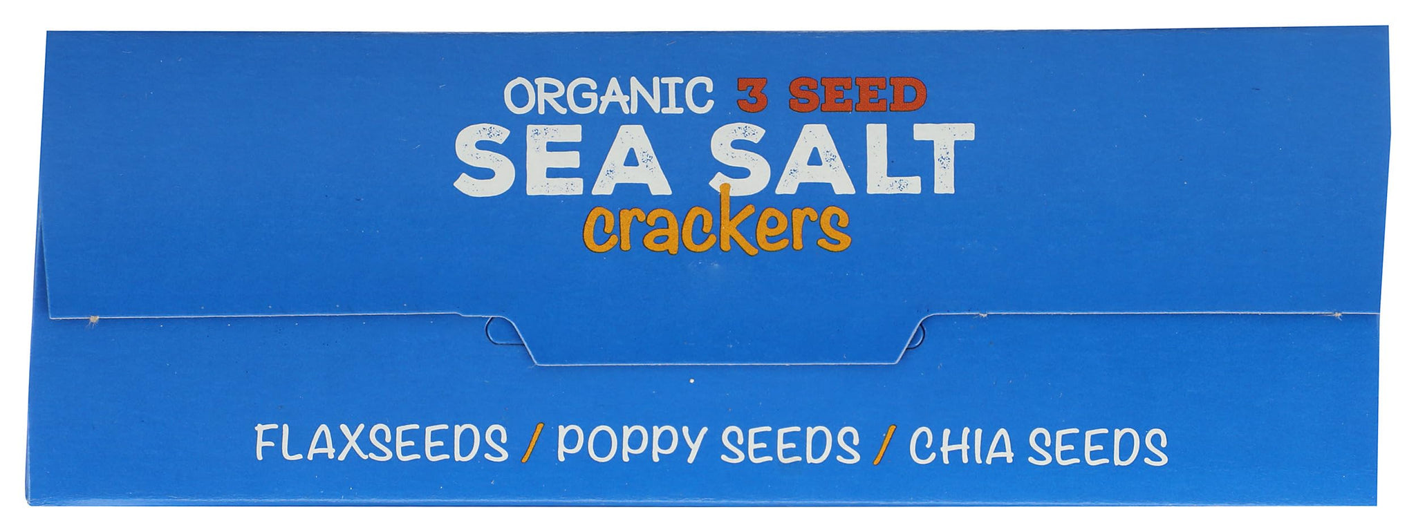 RW GARCIA Organic Sea Salt 3 Seed Crackers, 5.5 OZ