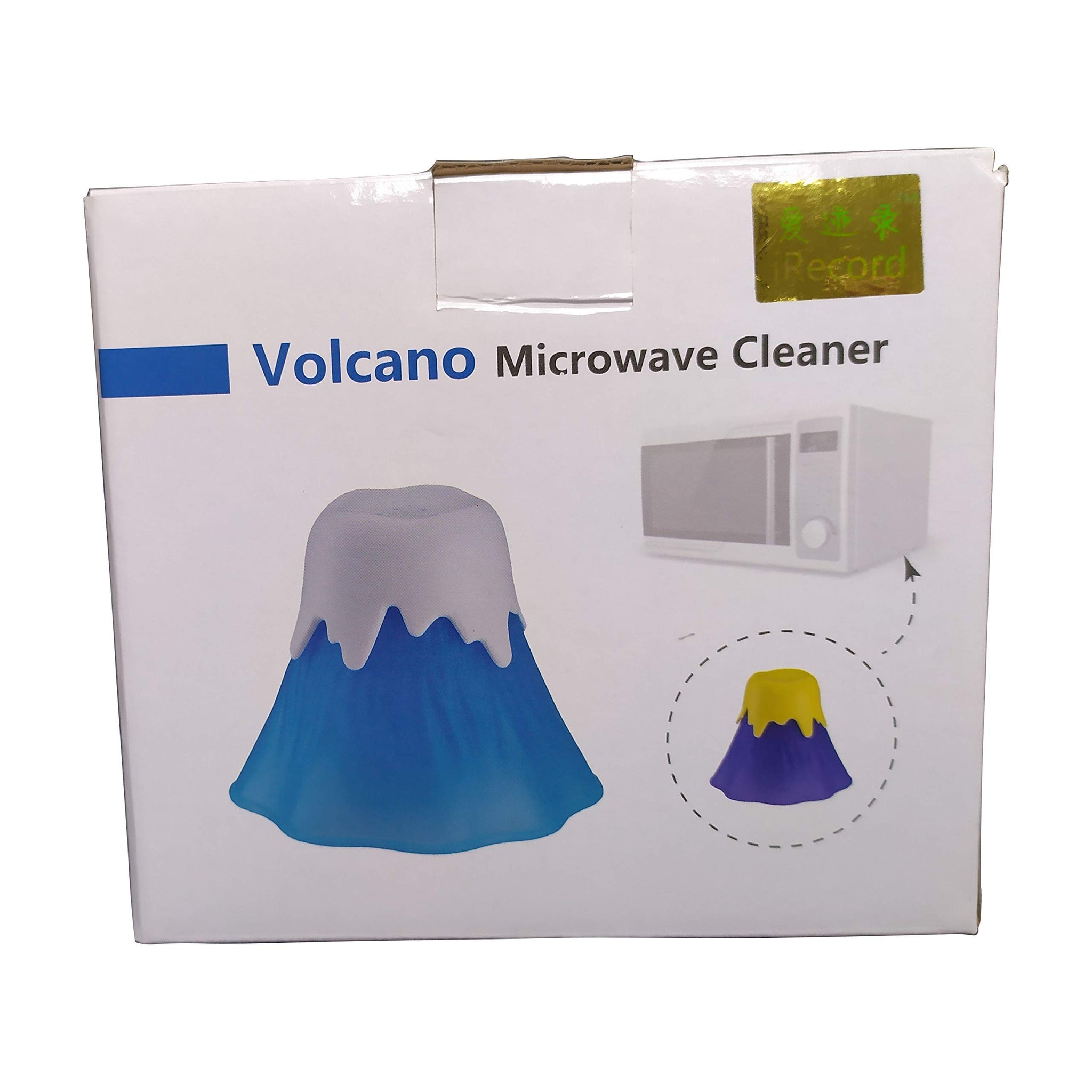 HengKaiSing Microwave Cleaner Volcano Microwave Oven Steam Cleaner Easily Cleans the Crud in Minutes, Steam Cleans and Disinfects With Vinegar