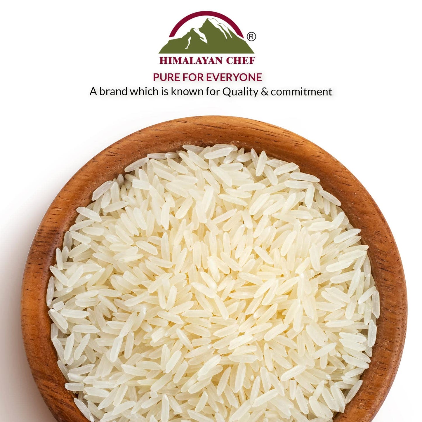 Himalayan Chef Basmati Rice, Natural Extra Long Grain Super Kernal Rice, Premium Quality, Quick Cooking Aromatic, Non-GMO, Halal and Kosher Certified - 10 lbs